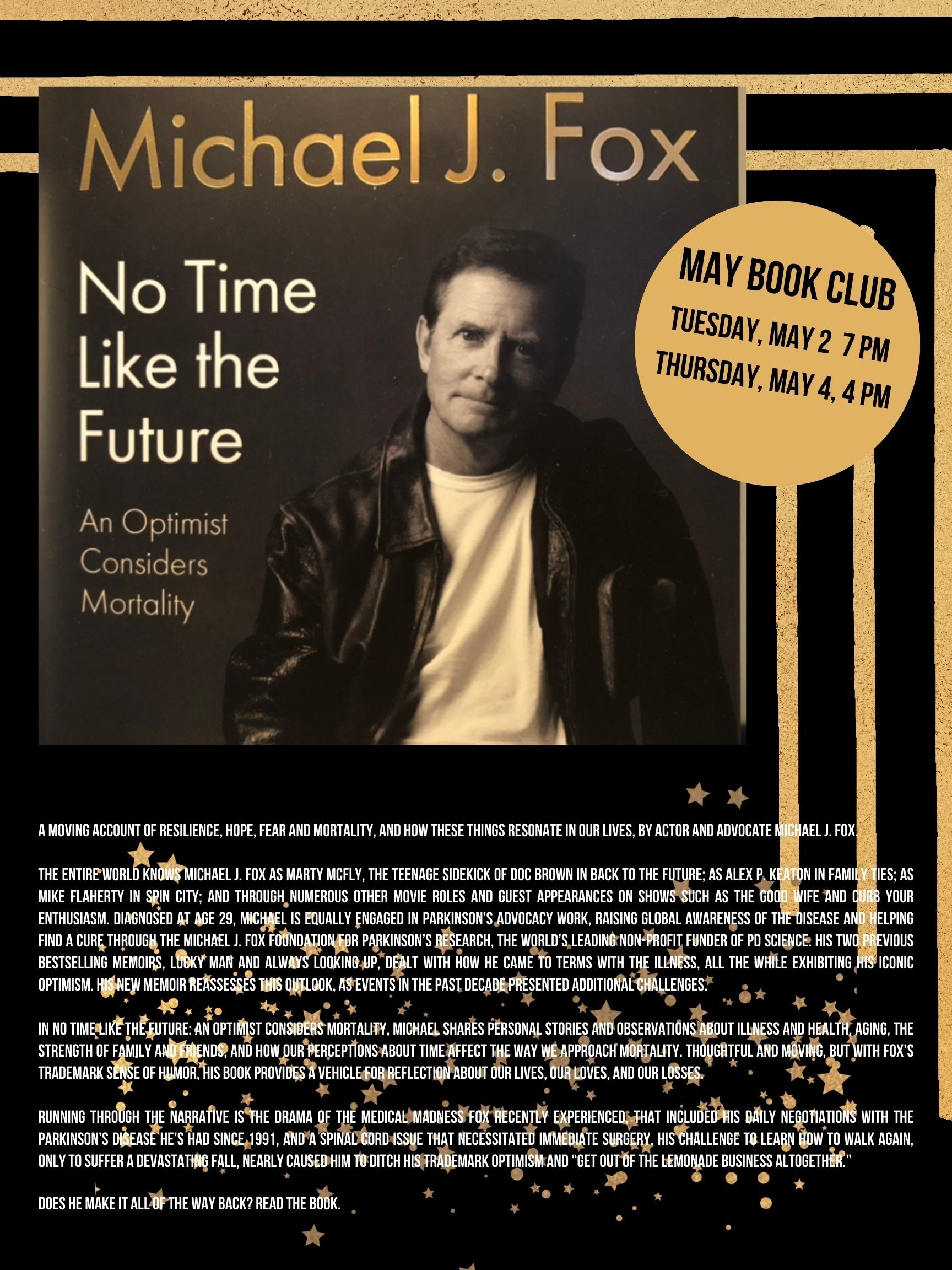 May Book Club Tuesday May 2 7 PM Thursday, may 4, 4 PM.jpg